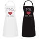 thumbnail image 1 of Delantal GSM Brands para Parejas, Set de 2 Piezas 2026, Lindo y Divertido, 1 of 7