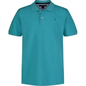 Polo Tommy Hilfiger Para Niños De Manga Corta, Azul, 14-16 Años