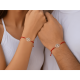 thumbnail image 3 of Pulsera hilo árbol vida plata 925 ajustable amuleto Rojo, 3 of 3