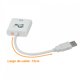 thumbnail image 2 of USB-VGA USB-A-M USB3.0 VGA-H Adaptador Cable 10cm solo-PC, 2 of 3