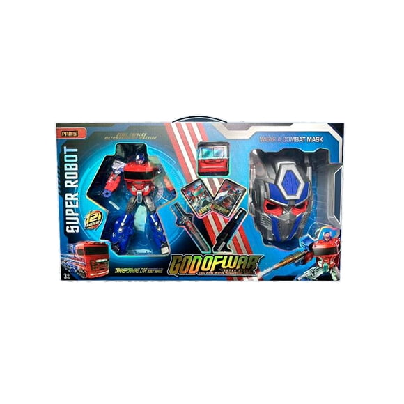 Transformer Auto Azul Panisi