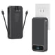 thumbnail image 1 of Power Bank aonidi 20000 mAh ligero con cables integrados, 1 of 9