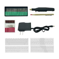 Ioensy - Pluma Micrograbadora Eléctrica, Minijuego De Herramientas De Grabado Diy Para Metal Cerámico, Ee. Uu.