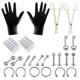 thumbnail image 4 of Kit De Perforación Corporal Profesional De 42 Piezas Silver-1.2x6 + 3, 4 of 5
