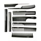thumbnail image 1 of Set de Peinetas 9 Pcs Carbon Professional para Pelquieria con Estuche, 1 of 3