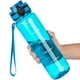 thumbnail image 1 of Botella de agua Tritan sin BPA de 32 oz con cierre a prueba de fugas, filtro de frutas y correa de transporte, 1 of 3