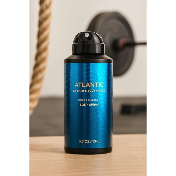 Spray corporal Bath & Body Works Atlantic para hombre, 240 ml