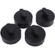 thumbnail image 3 of Paquete de 4 adaptadores de almohadillas de gato, almohadillas de elevación de soporte para Chevrolet Corvette C5 C6 C7, adaptador resistente de almohadilla de punta de gato, goma, 3 of 7