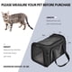 thumbnail image 4 of Transportín para mascotas Henkelion, grande, con lados suaves, para perros y gatos, 4 of 7