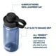 thumbnail image 2 of Botella de agua YETI Yonder 600 ml/20 oz con tapa Yonder Tether, 2 of 3
