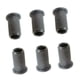 thumbnail image 3 of Cuerdas de guitarra eléctrica de 6 piezas a través del casquillo de casquillos del cuerpo negro, 3 of 4