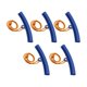 thumbnail image 5 of 5 Piezas Herramienta De Ahorro De Cambio De Rueda De Coche Protector De Llanta De Cambio De Neumático De Coche Azul, 5 of 5