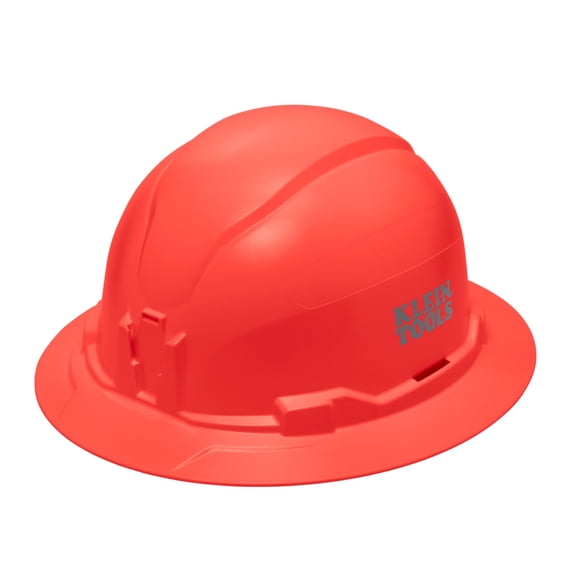 Hard Hat Klein Tools, sin ventilación, estilo ala completa, acolchado