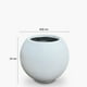 thumbnail image 2 of Macetero Loa 24 Blanco Hueso, 2 of 2