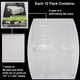 thumbnail image 5 of Organizador de archivos EZSTAX tamaño carta apilable, paquete de 12, transparente, 5 of 6