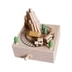 thumbnail image 3 of Figura De Caja De Música De Madera Figura De Caja De Música Para El Hogar Sala De Estar Dormitorio, 3 of 3