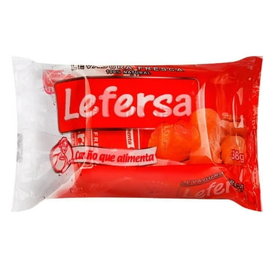 Levadura Fresca Individual 38 G Lefersa