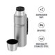 thumbnail image 5 of Botella de bebida THERMOS Stainless King de 2 litros con aislamiento al vacío, 5 of 7