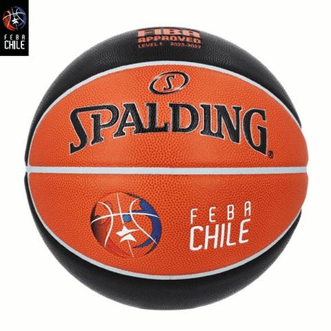 Balón Basketball Feba Chile Precision Tf1000™ Spalding – Talla 6