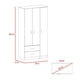 thumbnail image 3 of Closet 3 Puertas 2 Cajones Austral 180x90x47 Cm Bellota Y Blanco, 3 of 3
