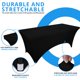 thumbnail image 5 of Manteles Utopia Kitchen de Spandex Pack de 2 [120x75x75 cm, Negro], 5 of 9