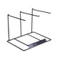 thumbnail image 4 of Organizador de , Colgador de Soporte para de de Joyería de Baratija , 3 Filas Blanco 3 filas negro, 4 of 4