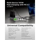 thumbnail image 5 of Cargador Lenovo USB-C de 140 W GaN de 3 puertos PD 3.1 negro, 5 of 8