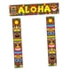thumbnail image 5 of Decoración de fiesta Happy Luau, decoración para colgar en la pared de la puerta, letrero de bienvenida Aloha para ventana de puerta de pilar, fiesta Banner pareado, 5 of 5