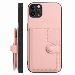 Foxdock Funda Para Iphone 11 Pro Max Con Bloqueo Rfid - Diseño Elegante Con Cierre De Botón