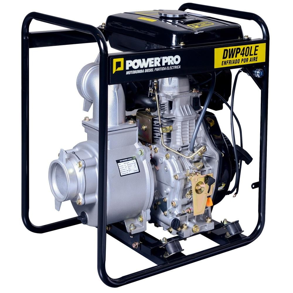 Motobomba 4"" 10Hp Diesel Dwp40Le Power Pro