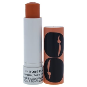 Korres - Barra De Color Y Cuidado Del Bálsamo Labial - Albaricoque De Para Mujeres - Bálsamo Labial De 0,17 Oz