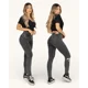 thumbnail image 1 of Jeans Skinny Gris Tiro Alto Sarah Divine, 1 of 3