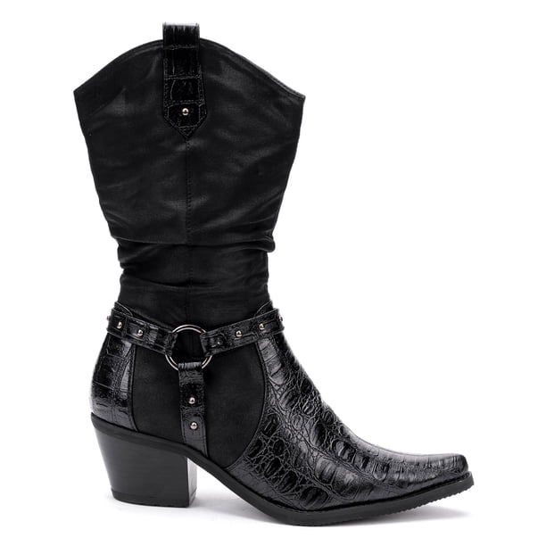 Bota Mujer Negro Maritt Thunder Blue