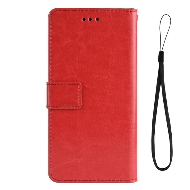 Funda tipo libro para Xiaomi Redmi Note 10 5G, cartera todo‑en‑uno, funda multifuncional con tarjetero y correa de muñeca desmontable
