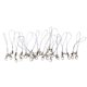 thumbnail image 1 of 20pcs diy móvil llavero lanyard charms diy cuerda plata, 1 of 5