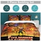 thumbnail image 5 of x233 Five Nights at Freddy's Bed Duvet Cover Microfiber Bedding Sets 3D Printed Lightweight 3 Piece Comforter Sets, 1 Duvet Cover And 2 Pillow Shams for Kids Boys Girls 79"x90" jn233, 5 of 5