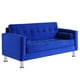 thumbnail image 2 of Sofa Retro 3c Felpa 12 Azul Rey, 2 of 6