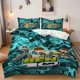 thumbnail image 1 of 3pcs "Teenager Turns Into Alien Hero" Bedding Set Soft And Comfortable Suitable for All Seasons, 1 of 5
