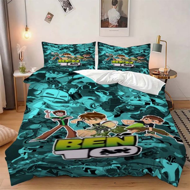 3pcs "Teenager Turns Into Alien Hero" Bedding Set Soft And Comfortable Suitable for All Seasons