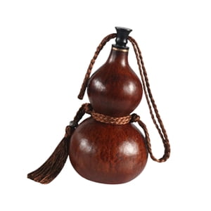 Bothyi - Botella De Agua Calabaza Frascos Pequeños De Calabaza Seca Para Exteriores, Camping, Pesca