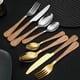 thumbnail image 3 of XmhyTop 4 Piezas Cubiertos de, Utensilios de Cocina y Cubiertos Cotidianos,Cuchillo de Mesa,A, 3 of 5