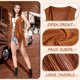 thumbnail image 3 of Conjunto de chaleco hippie con accesorios Costume PARTTELY de los 70, 3 of 5