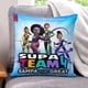 thumbnail image 1 of Supa Team Fundas de almohada de terciopelo con tema, regalos de funda de almohada, decoración para el hogar, cojín de lanzar, regalo de cumpleaños para fans y parejas.66*66cm., 1 of 6