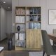 thumbnail image 4 of Combo Home Estante 45 Cm + Estante 2 Puertas Macadamia, 4 of 7