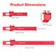 thumbnail image 2 of Set de Reglas DRAXZOR 3PCS para Carpintería 15cm, 20cm, 30cm, 2 of 7