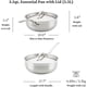 thumbnail image 2 of Sartén Hestan 3,5 L Acero Inoxidable para Inducción, 2 of 8
