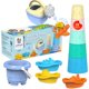 thumbnail image 1 of Set de juguetes de agua uToyz Water Time Buddies 11 piezas para niños pequeños, 1 of 6