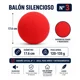 thumbnail image 3 of Balón Silencioso N3 Espuma Soft Infantil 18cm Juego Interior, 3 of 3