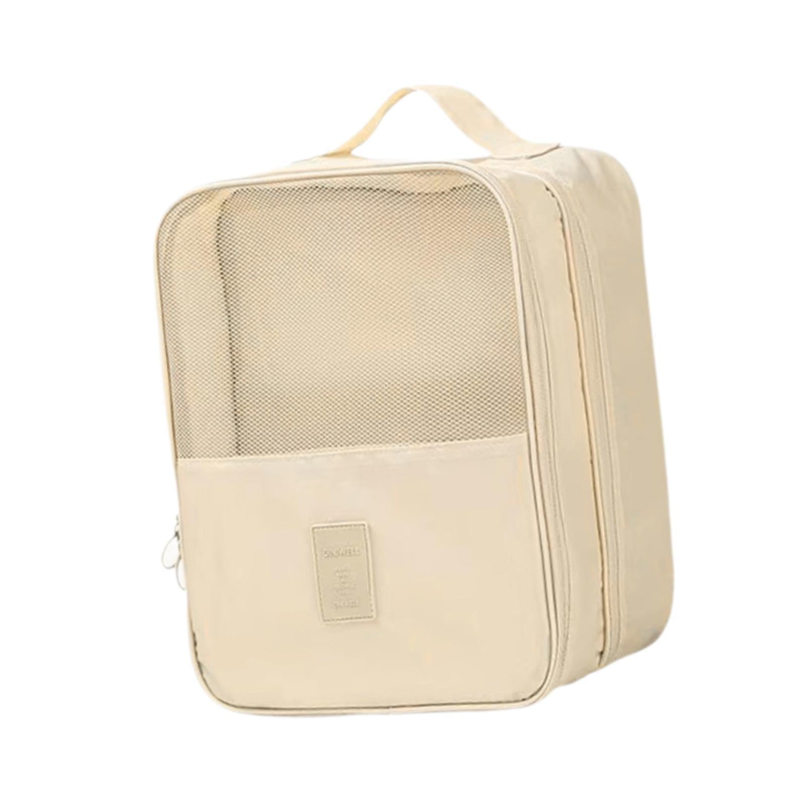 Magideal - Organizador De Bolsa De Zapatos De Viaje Para Hombres Mujeres Polvo De Polvo En Bolsas Bolsan Bolsan Almacenamiento De Almacenamiento De Zapatos De Go Caqui