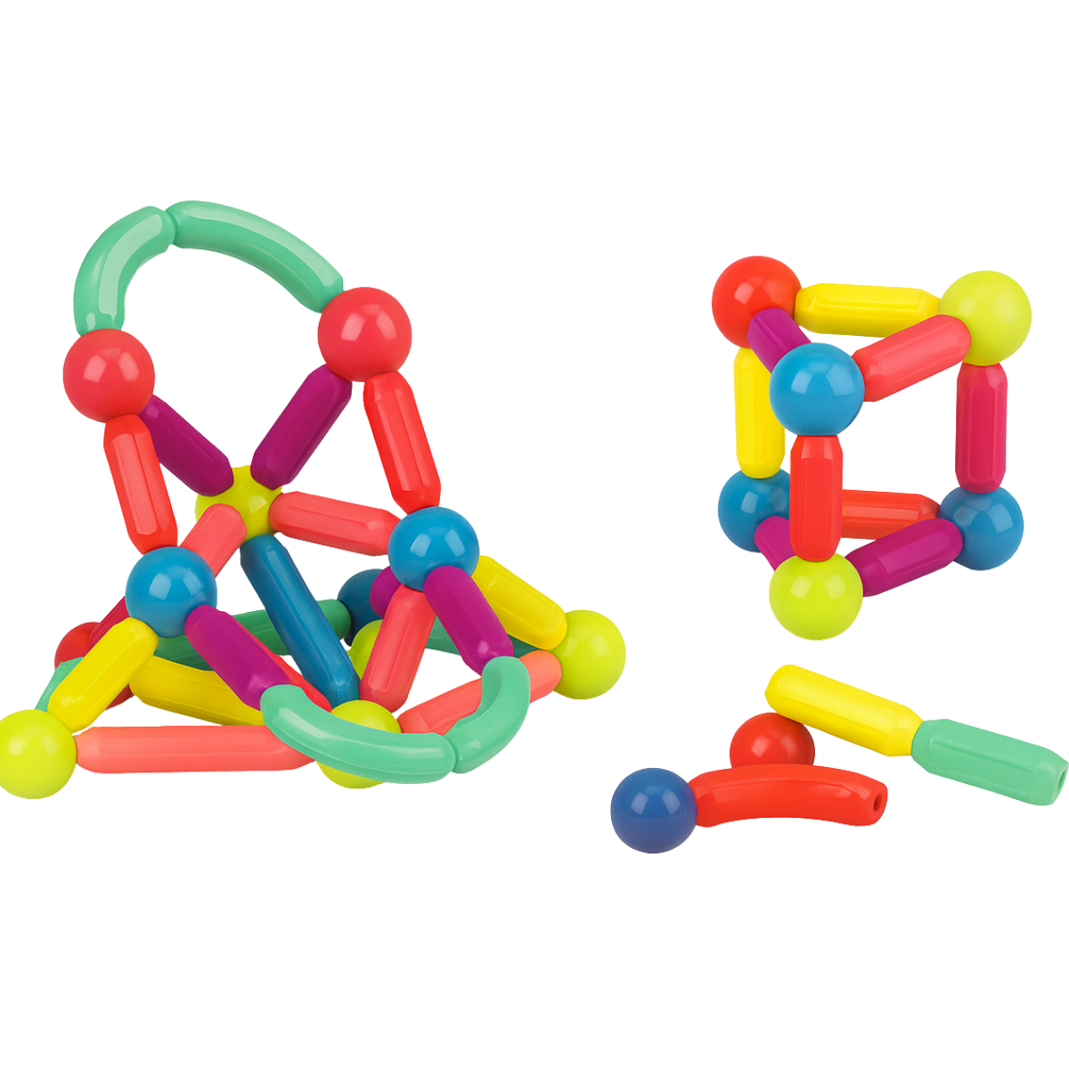 Genérico - Set 42 Piezas Bloques Juguetes De Construcción Magnéticos